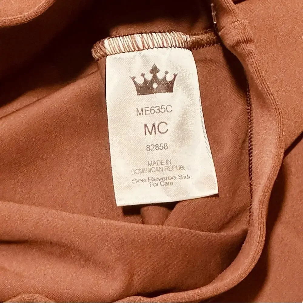 Mariia Crown Tapered Pull-on Shirt MC chocolate brown dance ballet dancewear